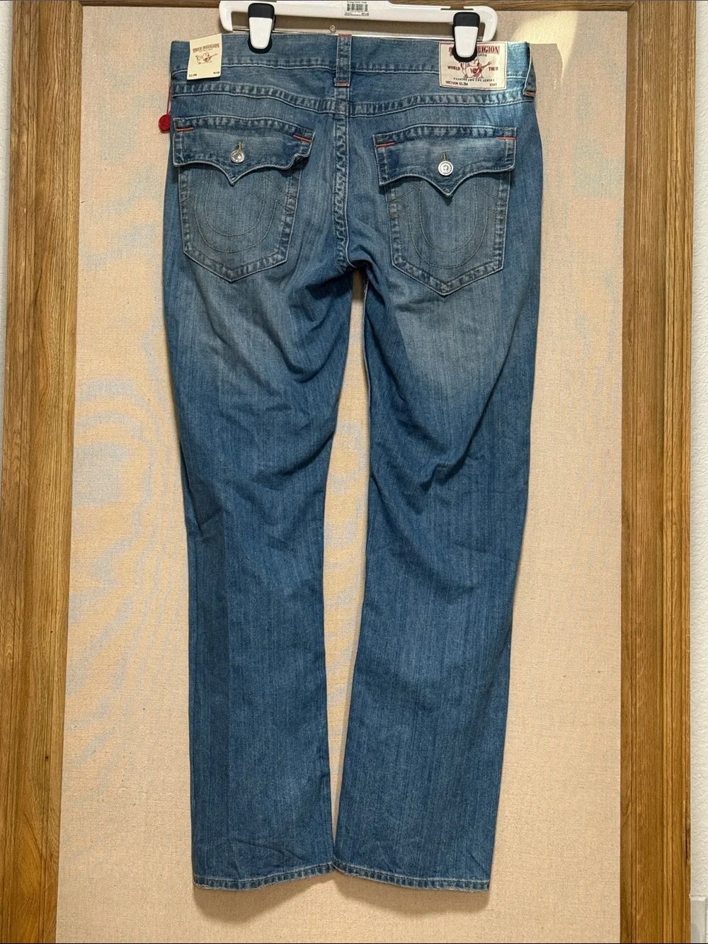 New True Religion Slim W‎ Flap Old Jeans Size W38
